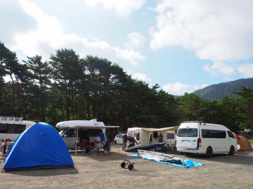 本栖湖キャンプ場